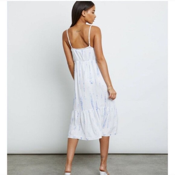 Rails Delilah Cloud Tie Dye Dress White and Blue Size XL - Picture 12 of 13
